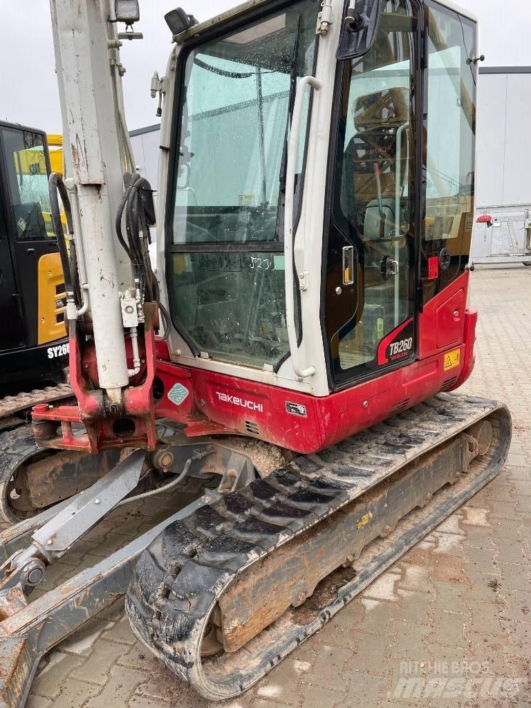 Takeuchi TB 260 Mini ekskavatori < 7 t