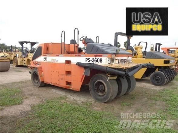 CAT PS-360B Pneimatiskie veltņi