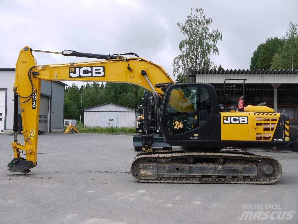 JCB JS 210 LC Kāpurķēžu ekskavatori