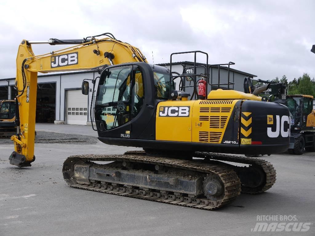 JCB JS 210 LC Kāpurķēžu ekskavatori