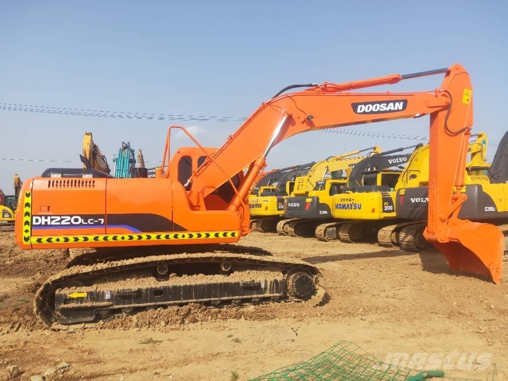 Doosan DH220LC-7 Kāpurķēžu ekskavatori
