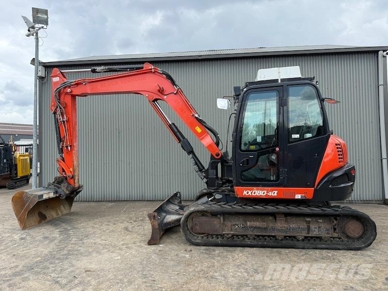 Kubota KX 080-4 Vidēja lieluma ekskavatori 7 t - 12 t