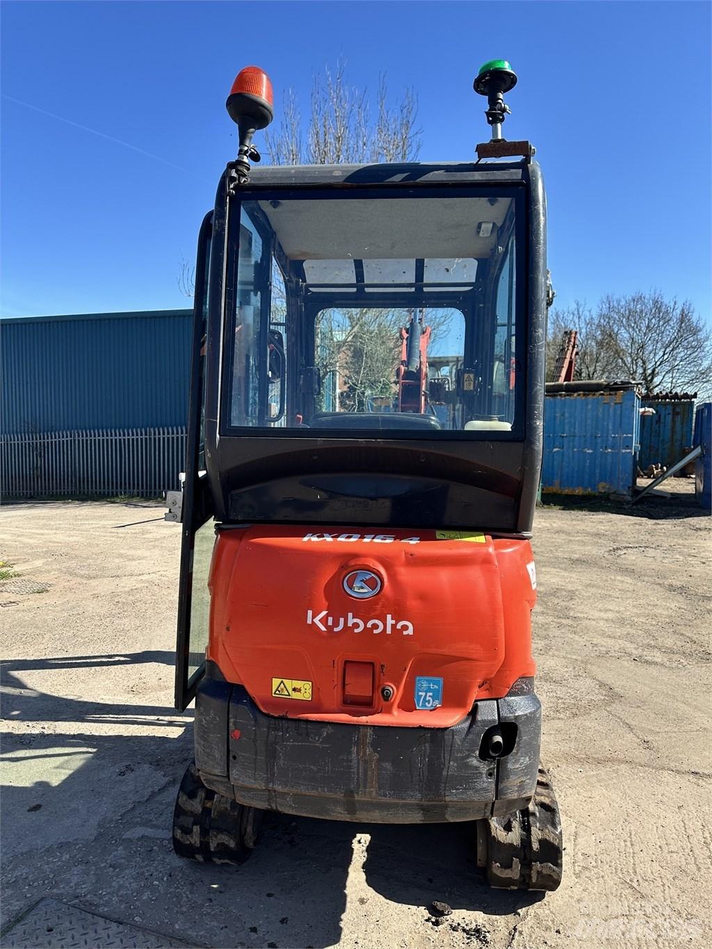 Kubota KX 016-4 Mini ekskavatori < 7 t