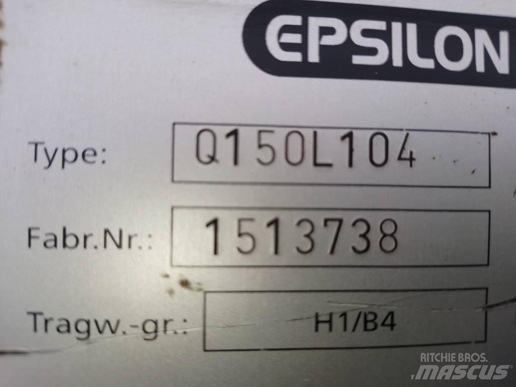 Epsilon Q 150 Kokmateriālu krāni