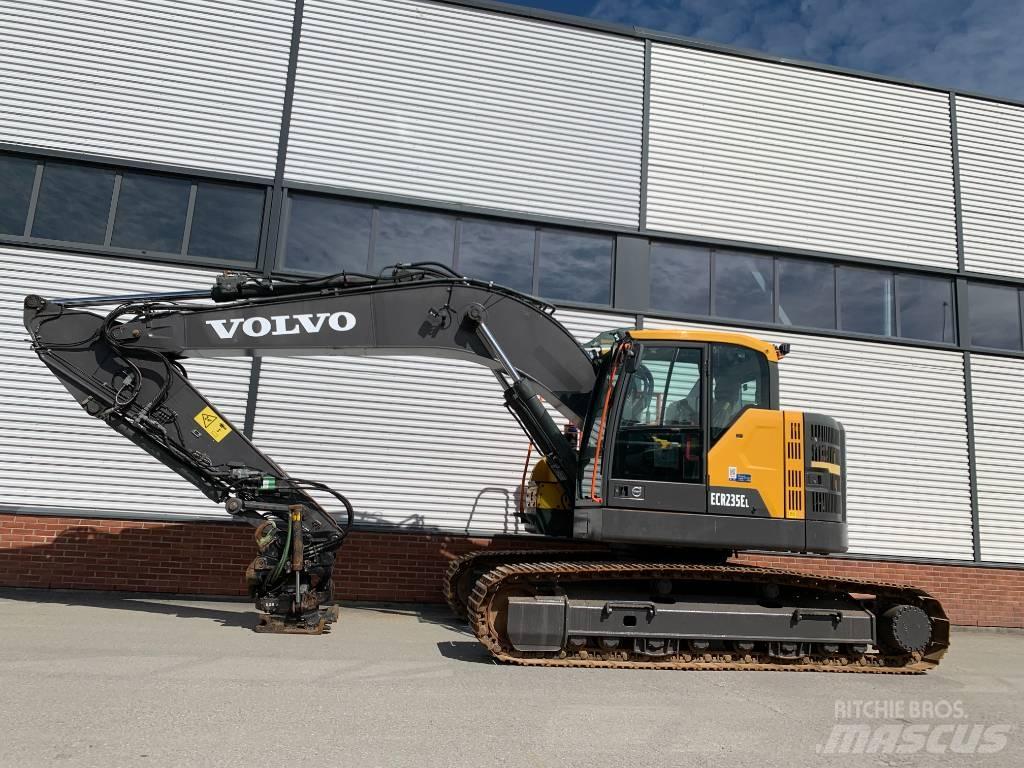 Volvo ECR235EL Kāpurķēžu ekskavatori