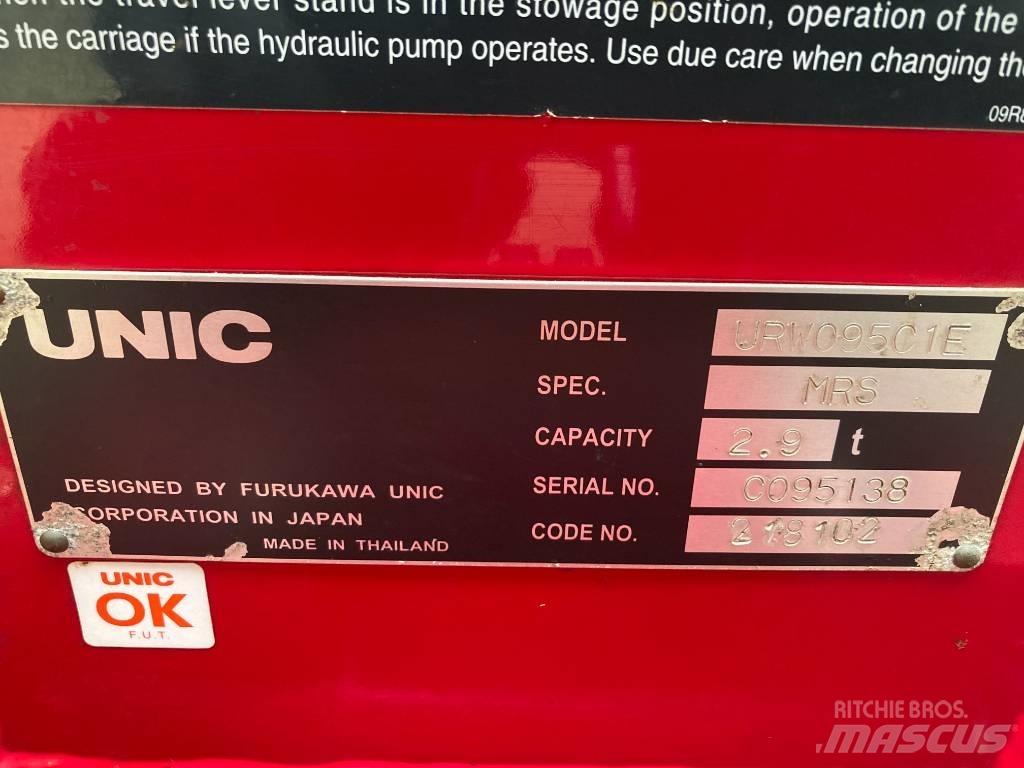 Unic URW-095 Mini pacēlāji