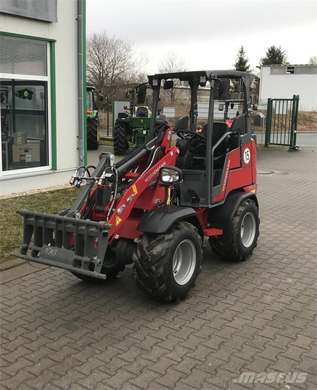 Weidemann 1190e Iekrāvēji uz riteņiem