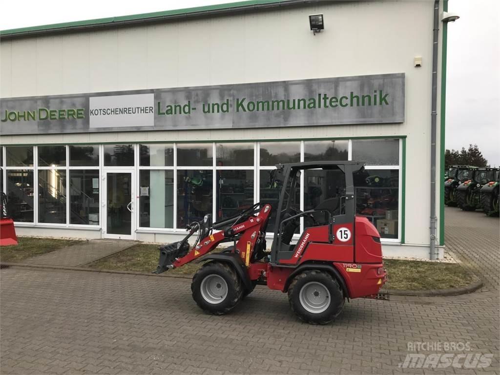 Weidemann 1190e Iekrāvēji uz riteņiem