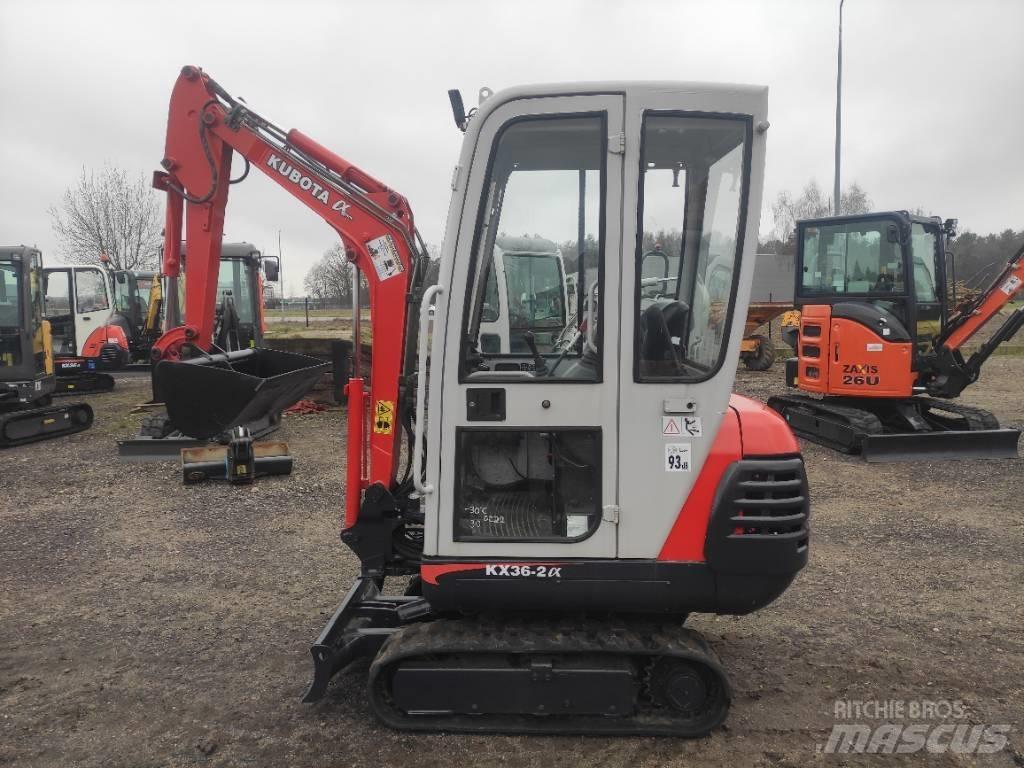 Kubota KX 36-2 alfa Mini ekskavatori < 7 t