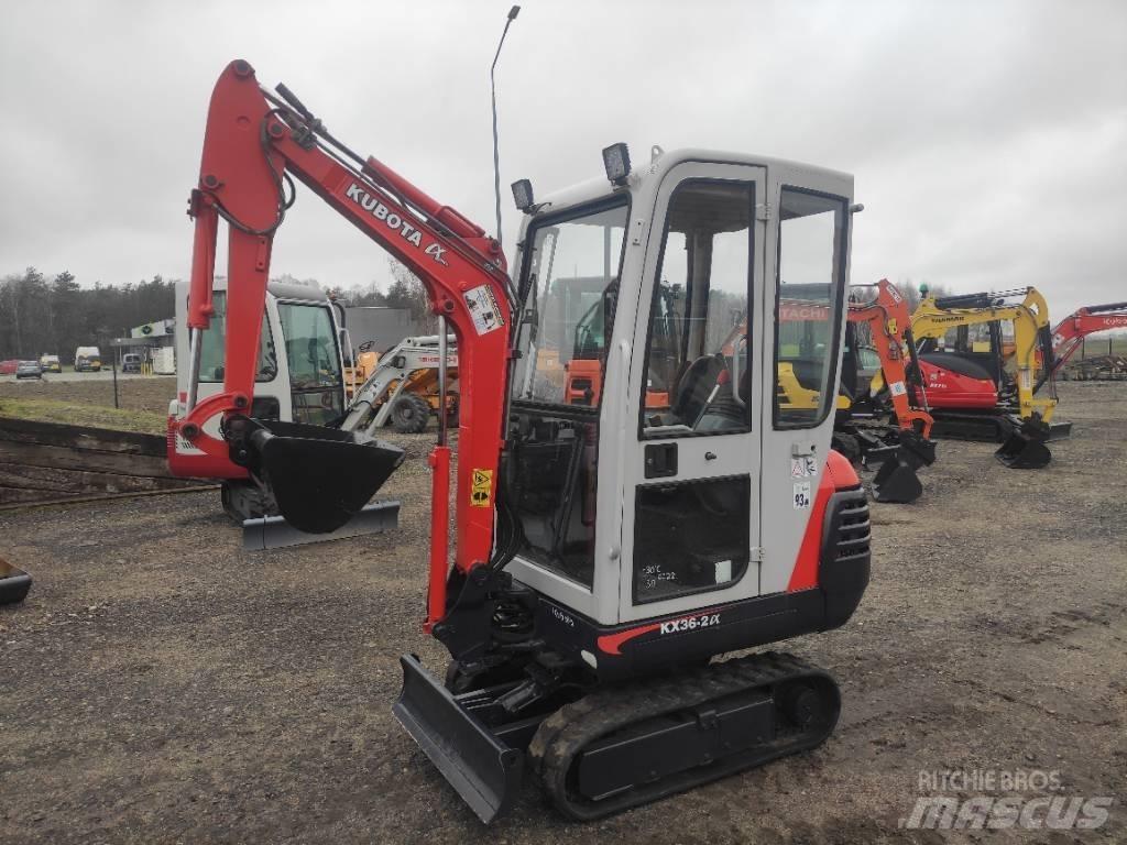 Kubota KX 36-2 alfa Mini ekskavatori < 7 t