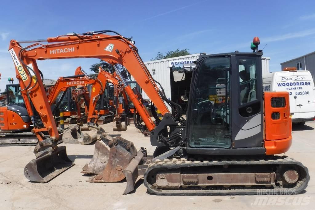 Hitachi ZX 85 US B-6 Vidēja lieluma ekskavatori 7 t - 12 t