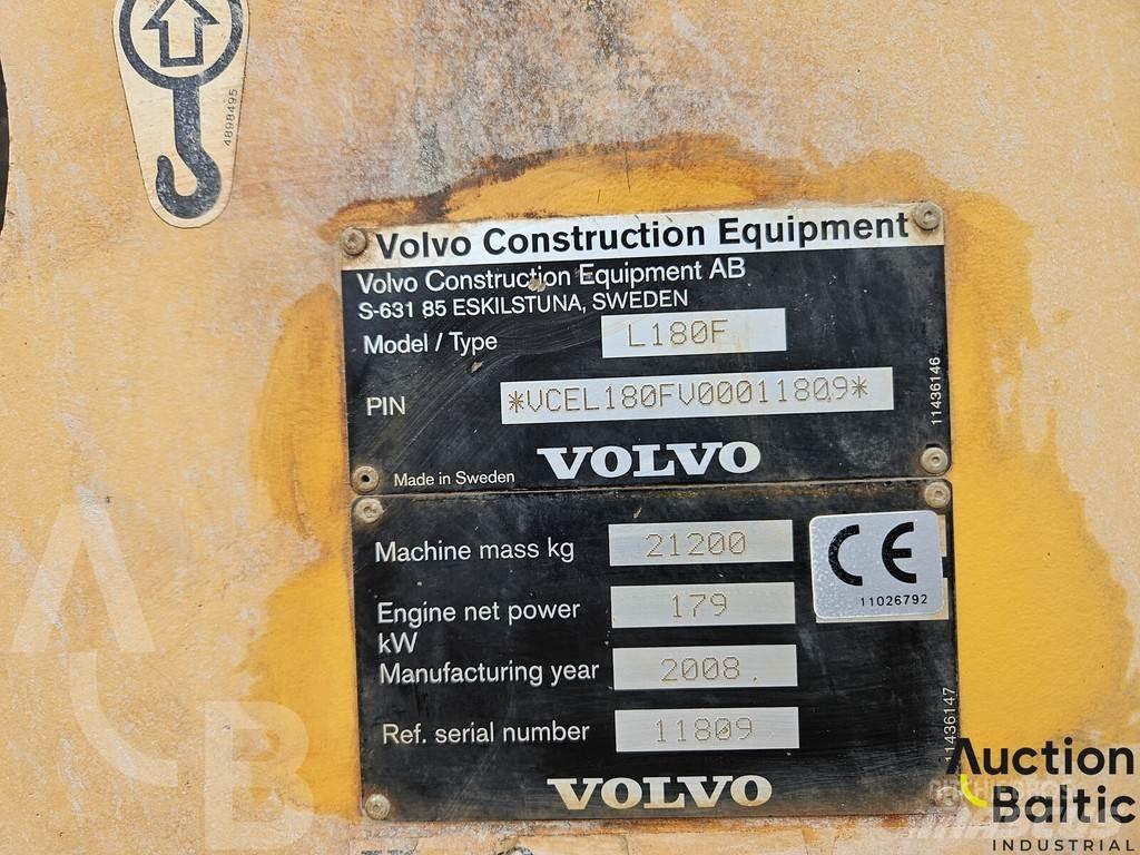 Volvo L 180 F Iekrāvēji uz riteņiem