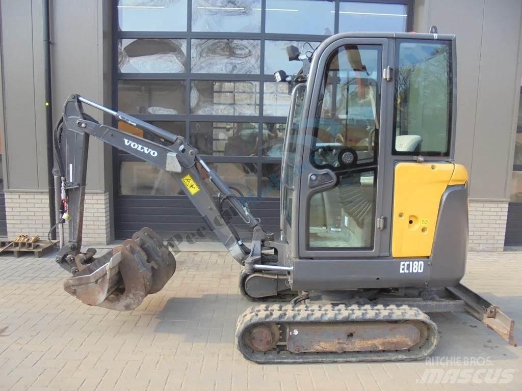 Volvo EC 18 D Mini ekskavatori < 7 t