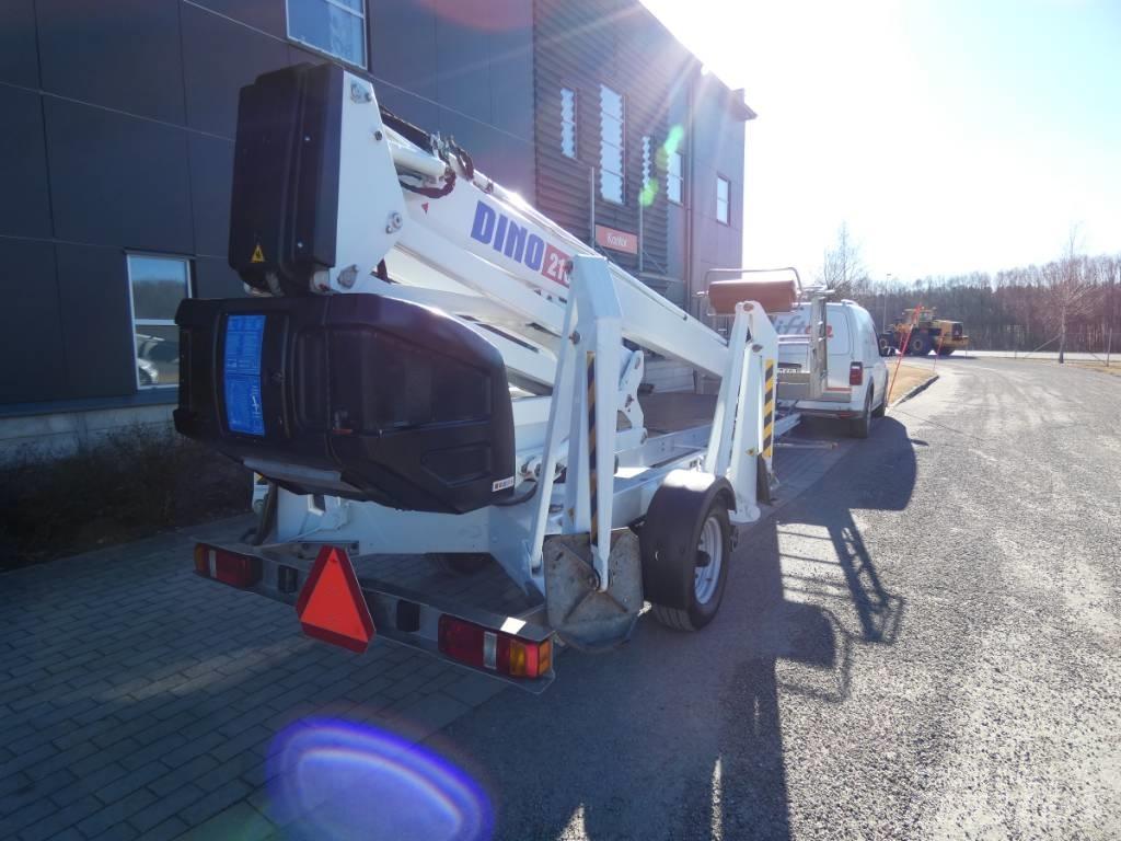 Dino 210 XT Skylift Pacēlājplatformas - piekabes