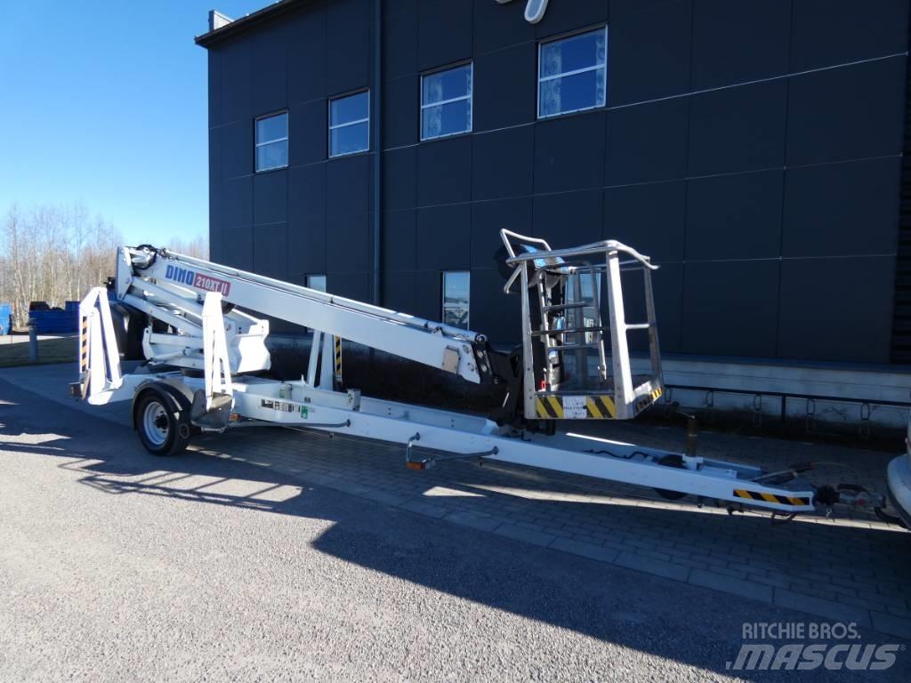 Dino 210 XT Skylift Pacēlājplatformas - piekabes