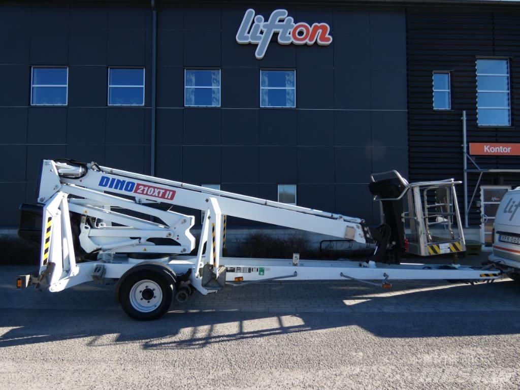 Dino 210 XT Skylift Pacēlājplatformas - piekabes