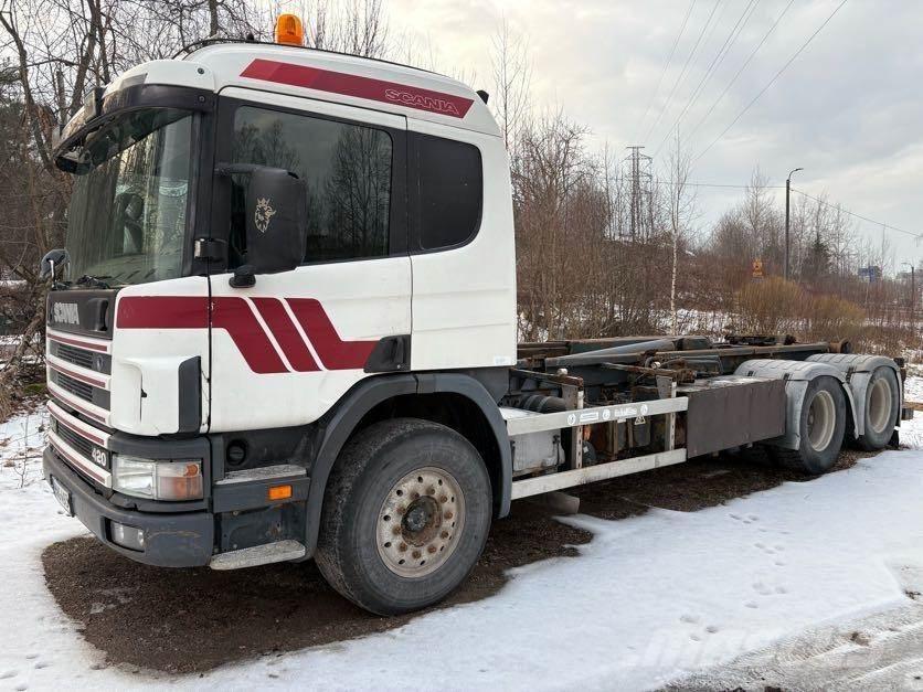 Scania G124 440 Kabeļu pacēlājs nomontējamām kravas mašīnām