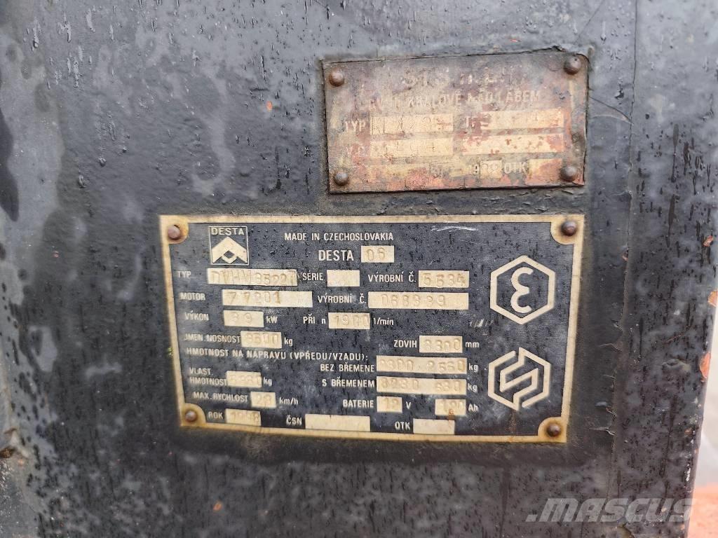 Desta DVHM 3522 Tehnika ar dīzeļa dzinēju