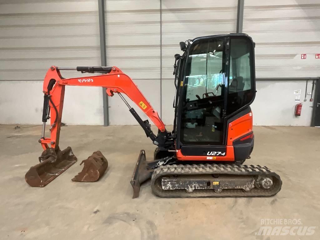 Kubota U 27-4 Mini ekskavatori < 7 t