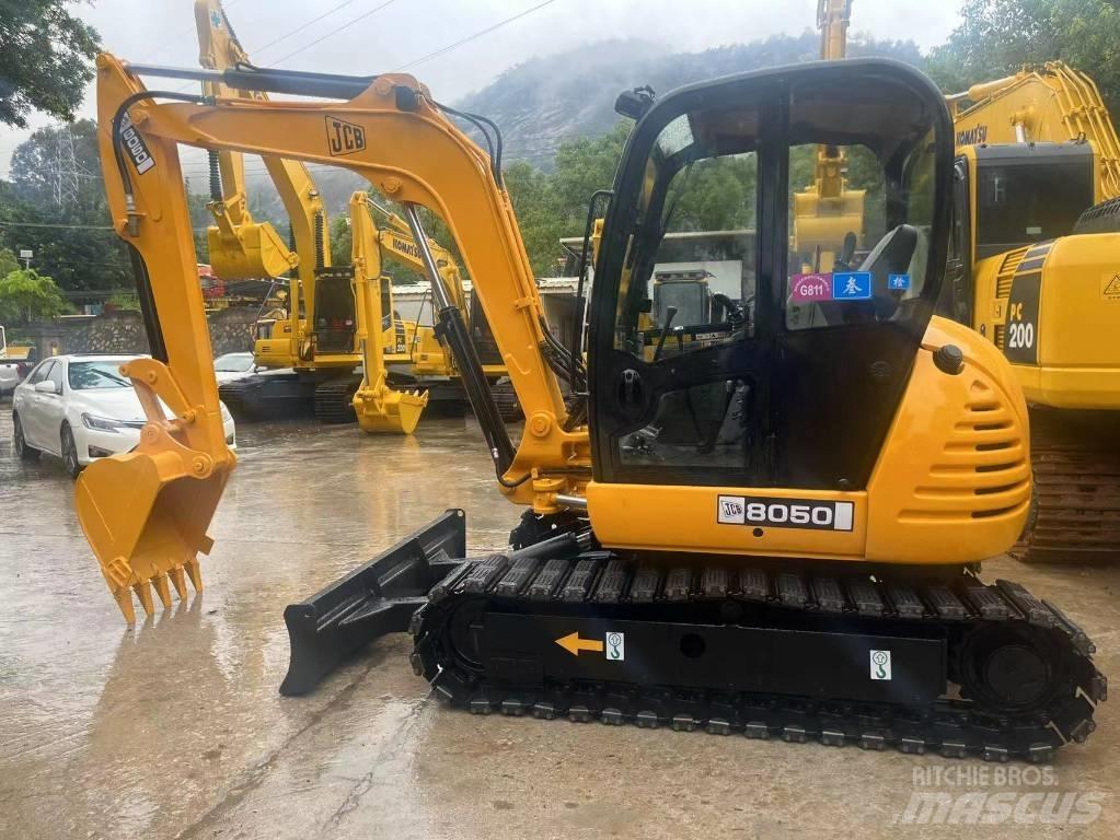 JCB 8050 Kāpurķēžu ekskavatori