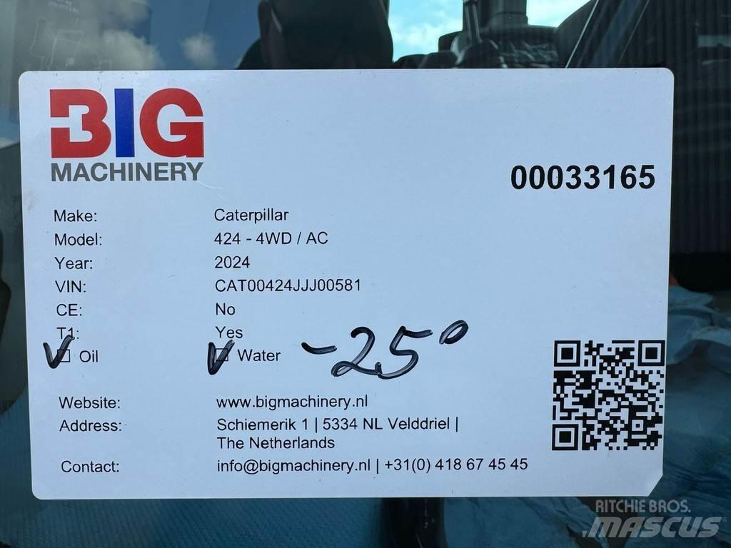 CAT 424 - 4WD / AC Ekskavatori-iekrāvēji