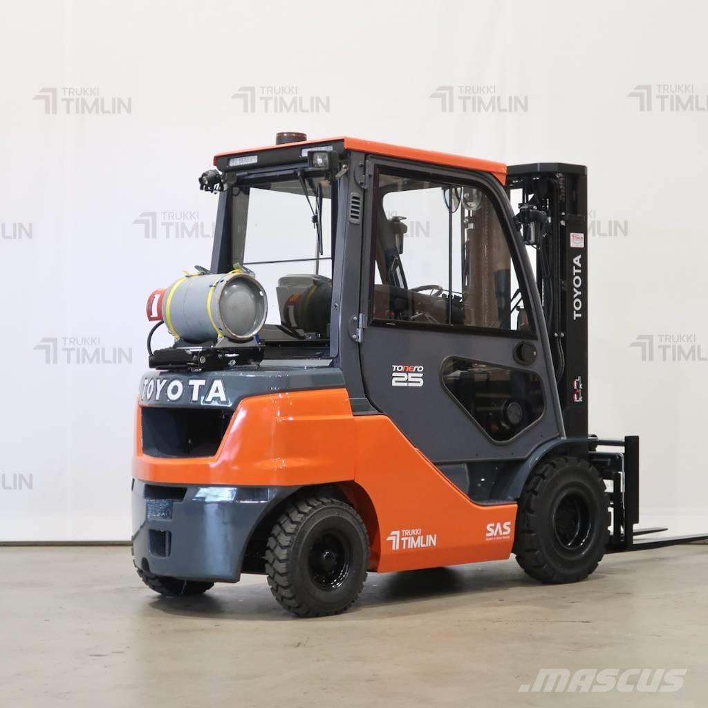 Toyota 02-8FGF25 LPG tehnika