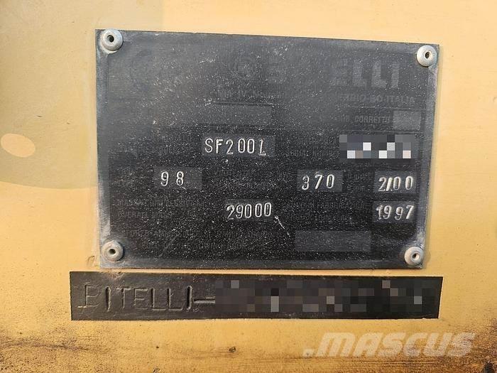 Bitelli SF200 Asfalta klājēji