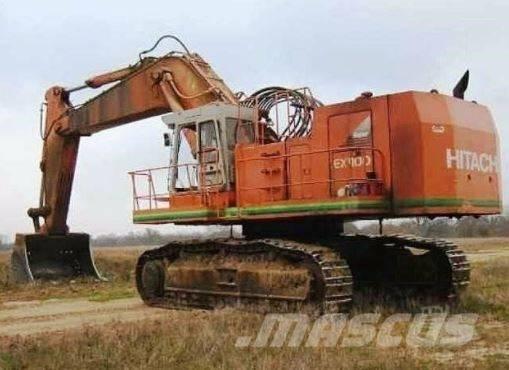 Hitachi EX 1100-3 Kāpurķēžu ekskavatori
