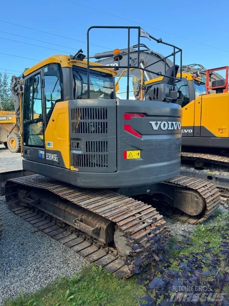 Volvo ECR 145 EL Kāpurķēžu ekskavatori