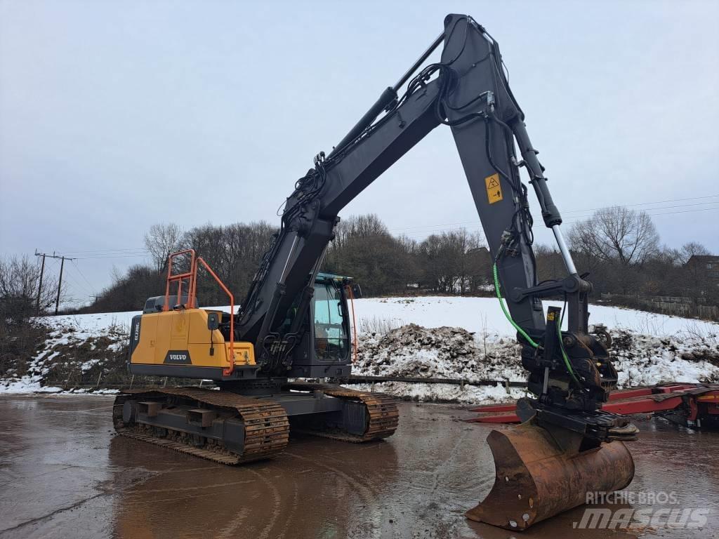 Volvo EC 220 EL Kāpurķēžu ekskavatori