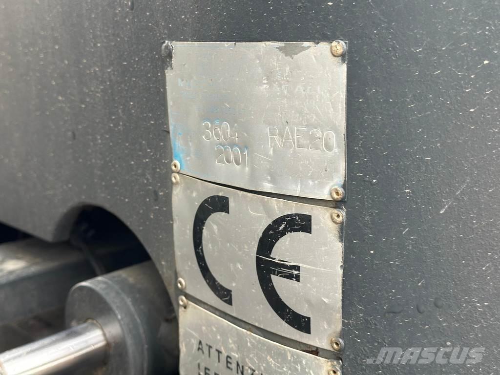  elma RAE20 Vienvalča grunts veltņi