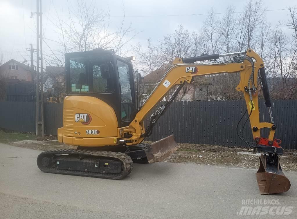 CAT 303 E CR Kāpurķēžu ekskavatori