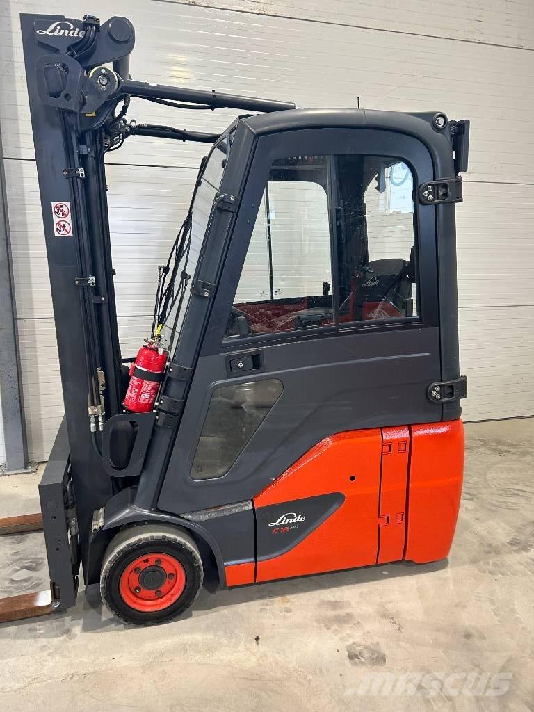 Linde E 16 C-02 Elektriskie iekrāvēji