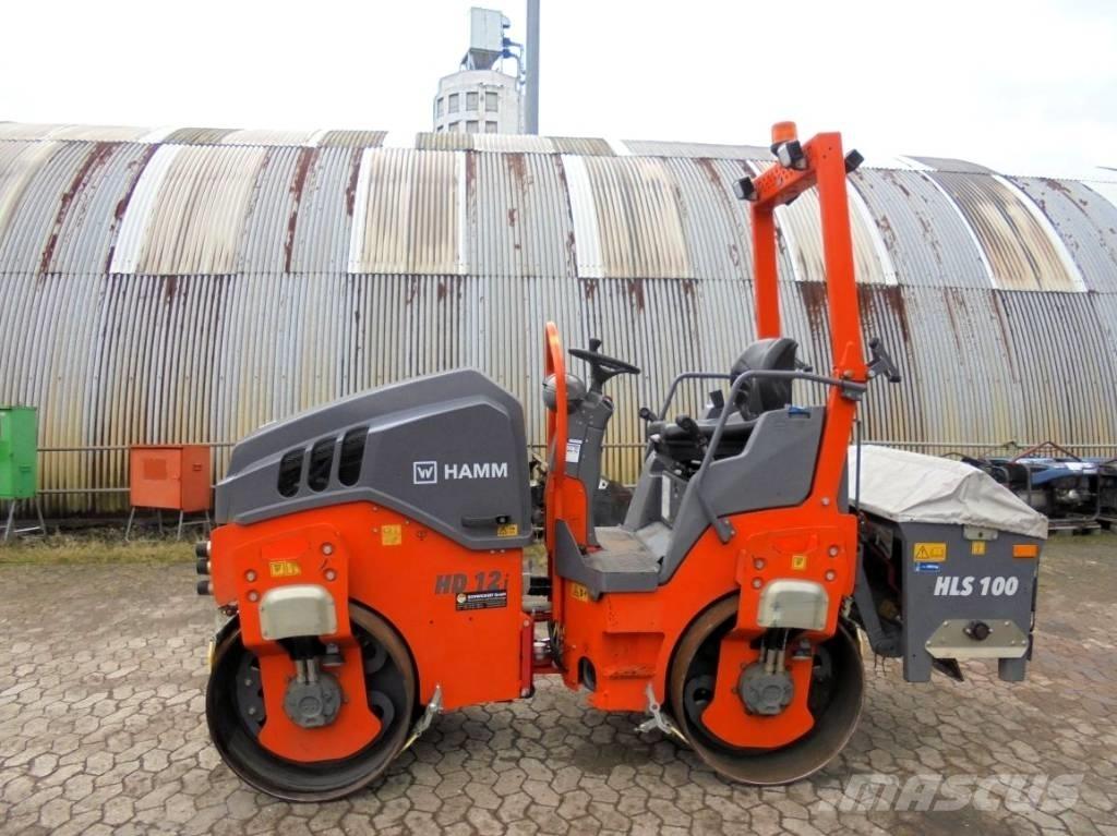 Hamm HD 12i VV Divvalču grunts veltņi