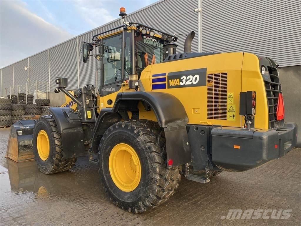 Komatsu WA320-8EO Iekrāvēji uz riteņiem