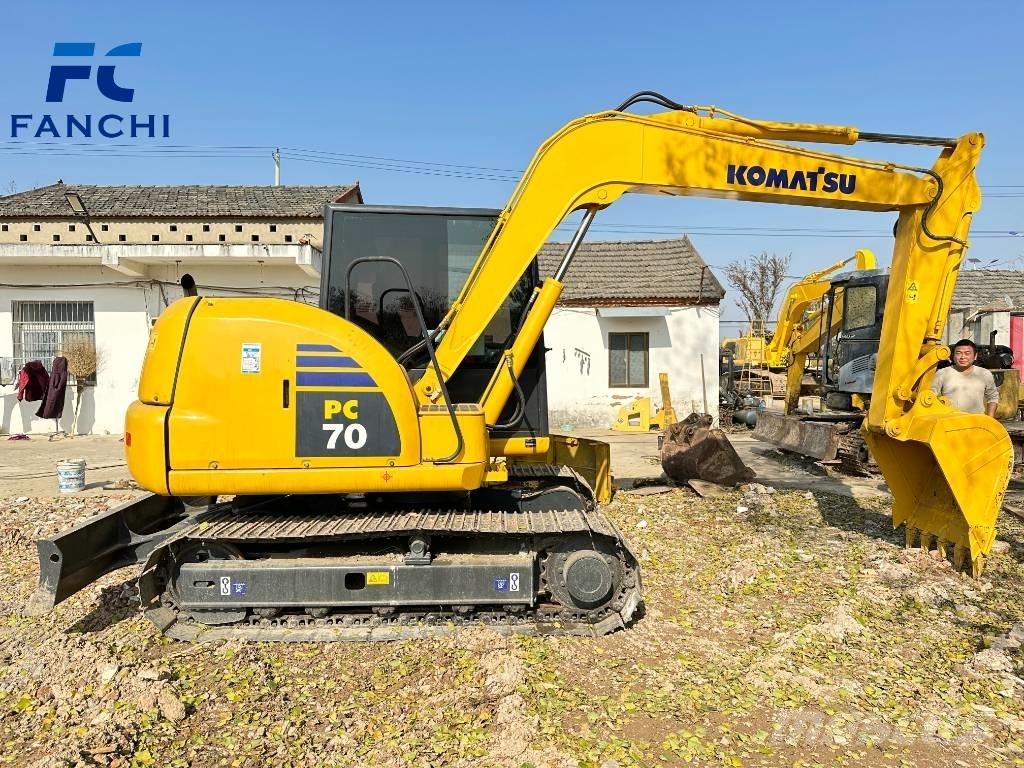 Komatsu PC 70-8 Kāpurķēžu ekskavatori