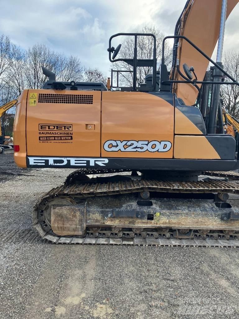 CASE CX 250 D Kāpurķēžu ekskavatori