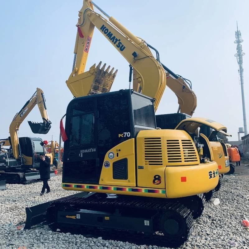 Komatsu PC 70 Kāpurķēžu ekskavatori
