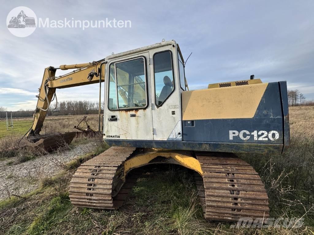 Komatsu PC 120-5K Kāpurķēžu ekskavatori