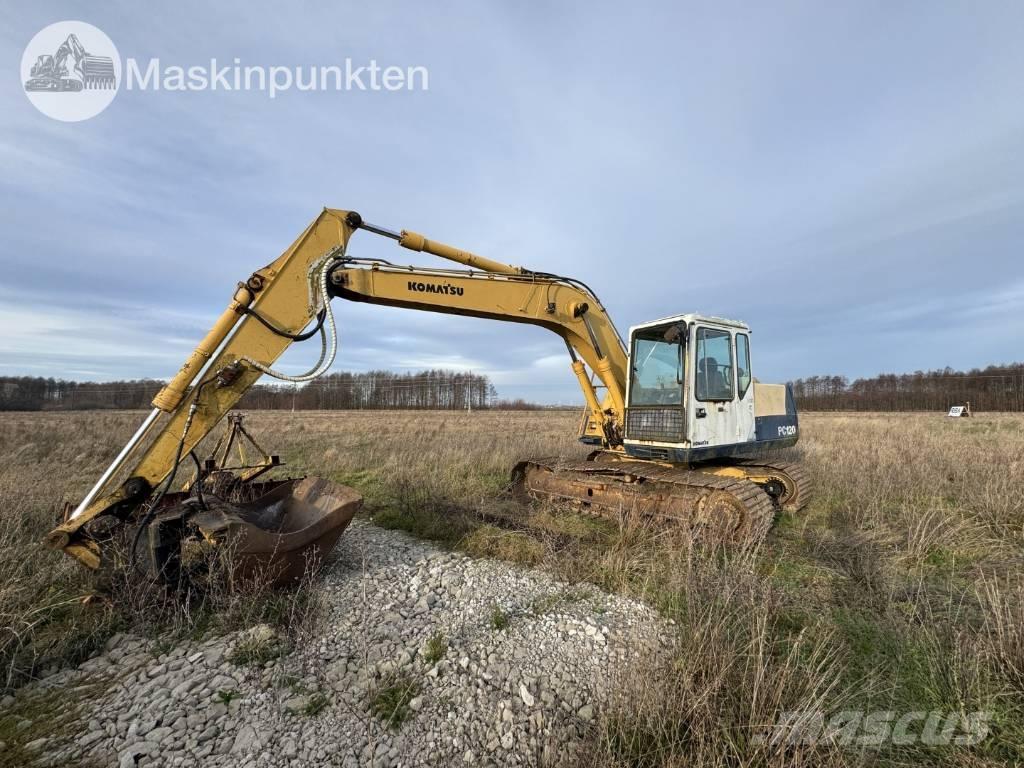 Komatsu PC 120-5K Kāpurķēžu ekskavatori