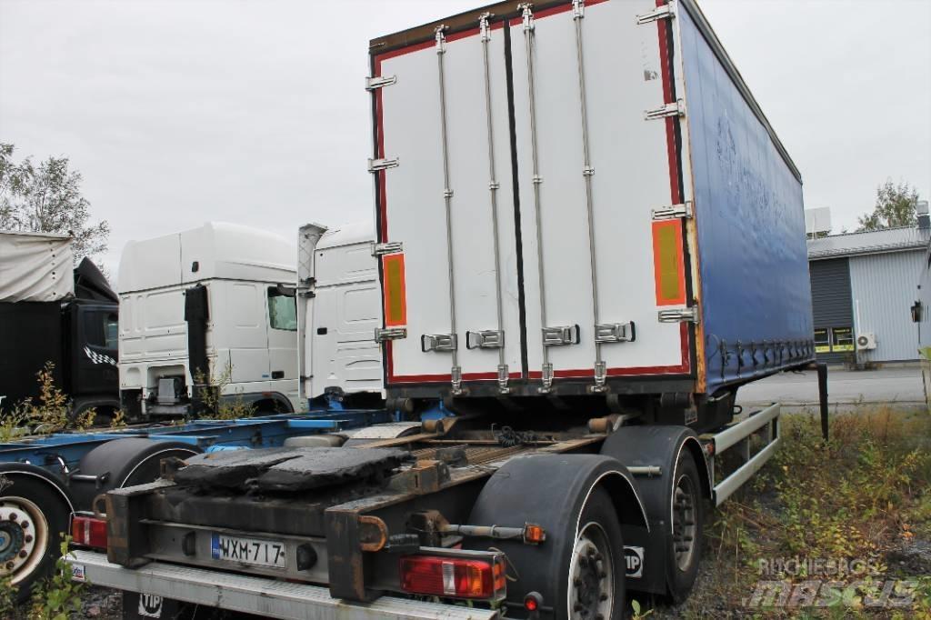VAK V-SLIDER B-LINK Tents puspiekabes