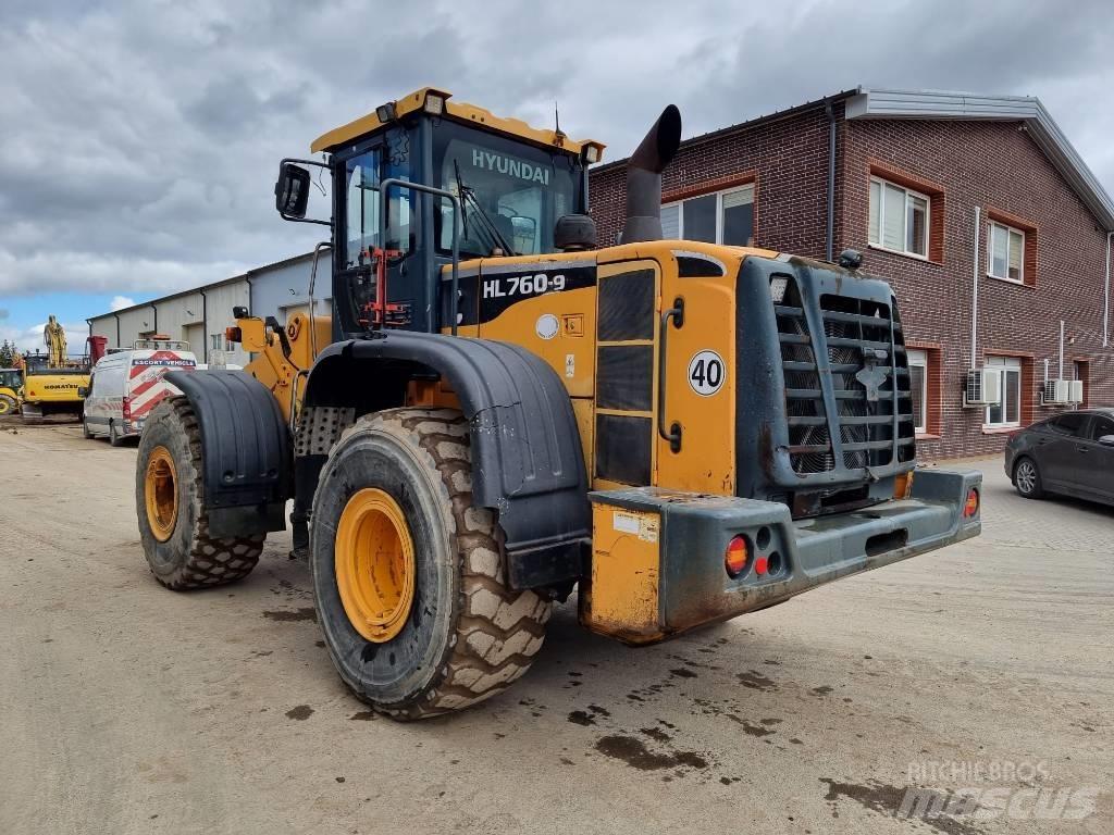 Hyundai HL 760-9 Iekrāvēji uz riteņiem