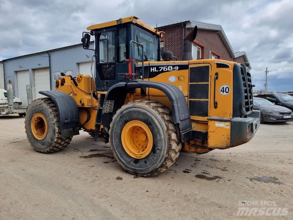 Hyundai HL 760-9 Iekrāvēji uz riteņiem