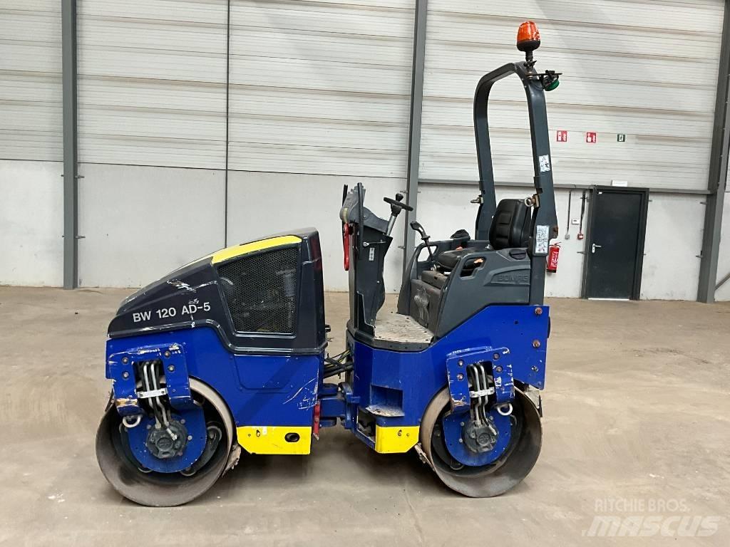 Bomag BW 120 AD-5 Divvalču grunts veltņi