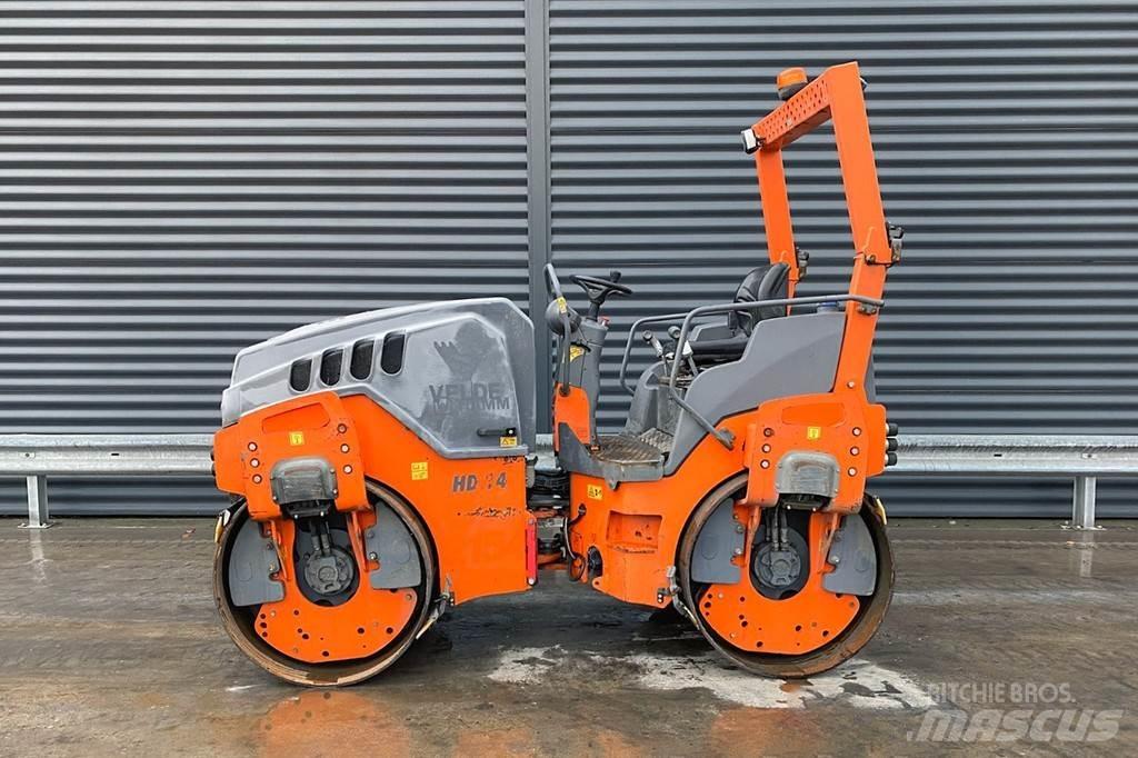 Hamm HD 14 VV Divvalču grunts veltņi