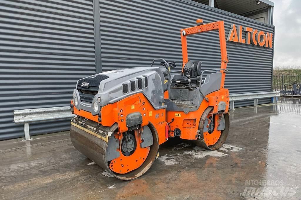 Hamm HD 14 VV Divvalču grunts veltņi