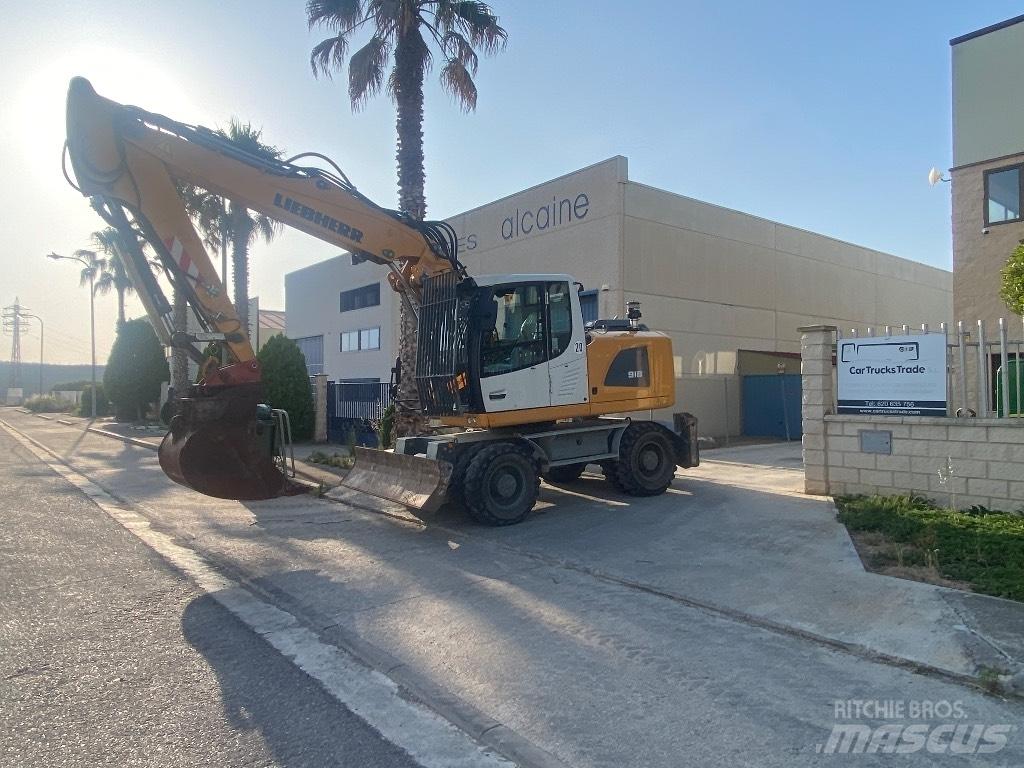 Liebherr A918 Ekskavatori uz riteņiem