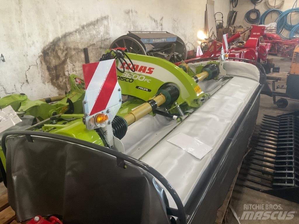 CLAAS Disco 3600 FC Pļaujmašīnas/pašgājēji