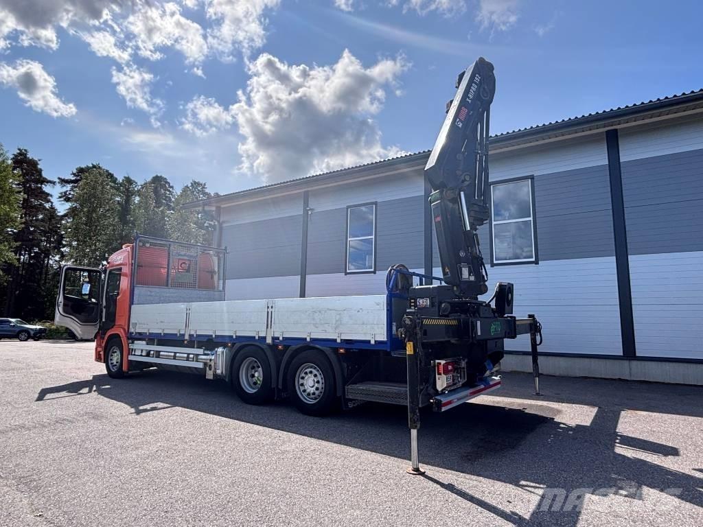 Scania G 410 Smagās mašīnas ar celtni
