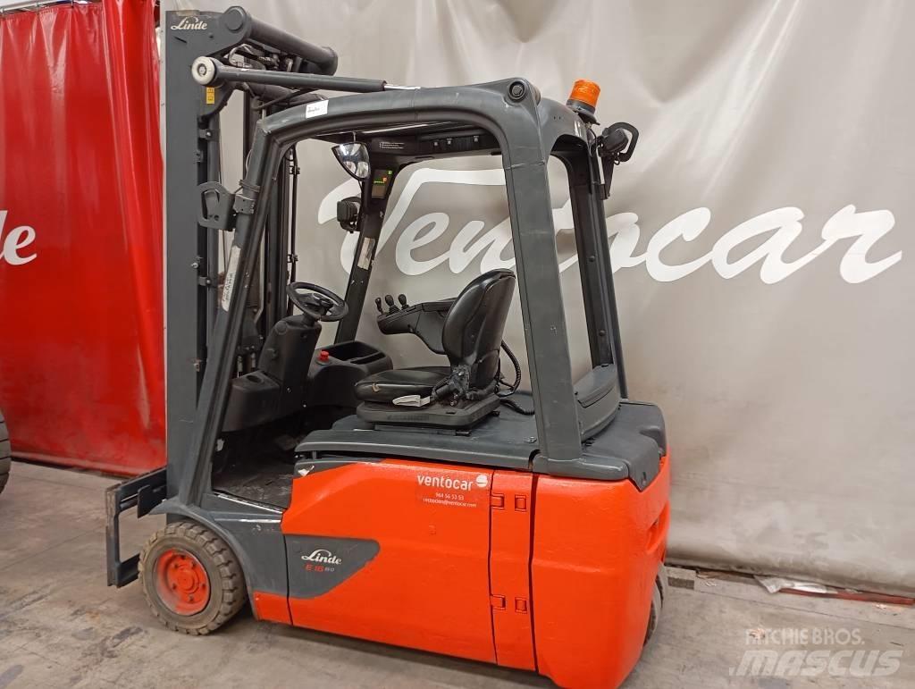 Linde E 16 Elektriskie iekrāvēji